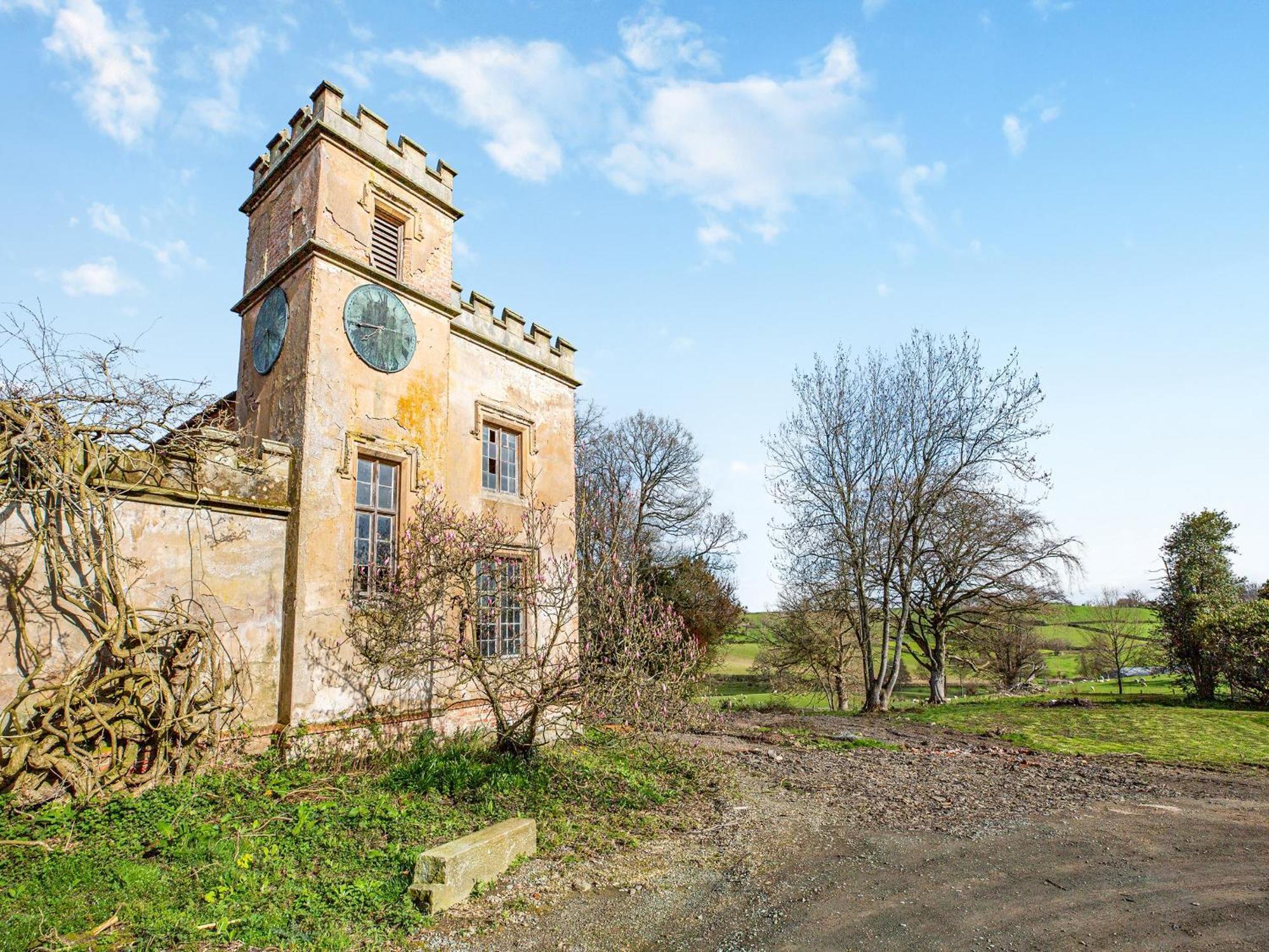 Apartment At Llanerchydol Hall Welshpool Eksteriør bilde